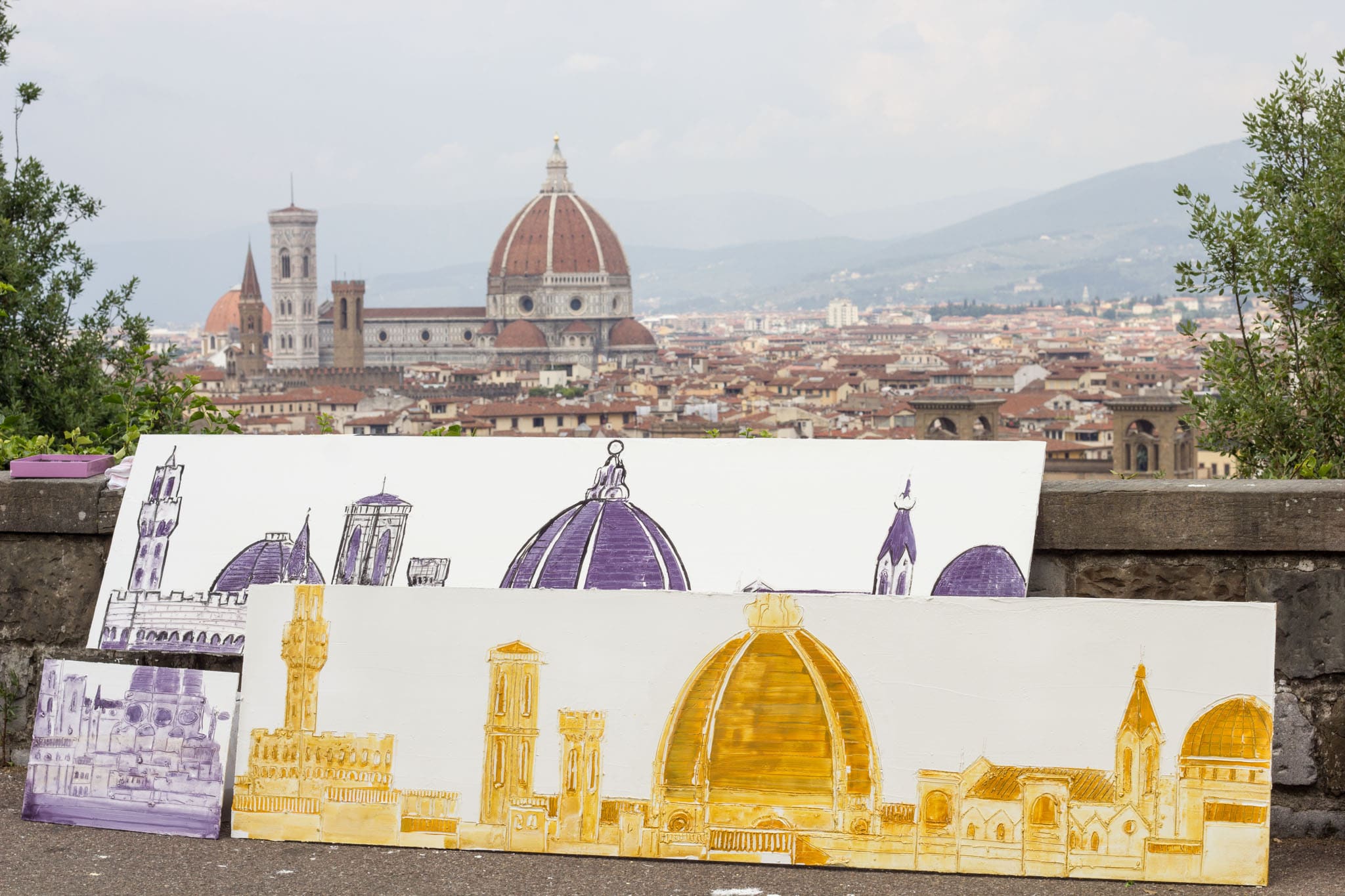 Florence Landscape from the Michelangelo's Piazzale - Image 2