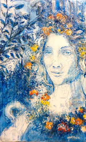 Flora Botticelli Blue