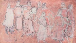 Dancers Good Government in pink