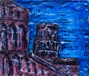 Pisa in blue