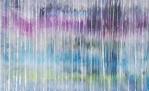 White light on the mountain