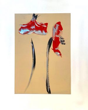 papaveri rossi graffito