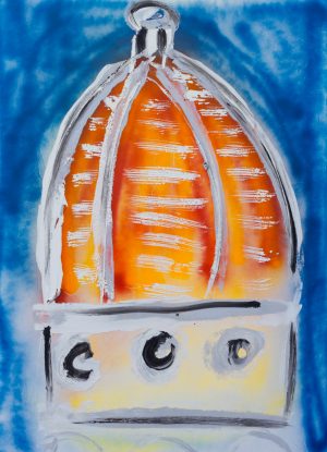 Duomo Astratto Arancio