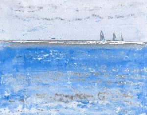 Sails In A Light Blue Sky